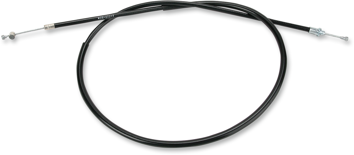 Parts Unlimited vinyl clutch cable for Yamaha motorcycles, featuring durable construction and precise fit for reliable clutch operation.