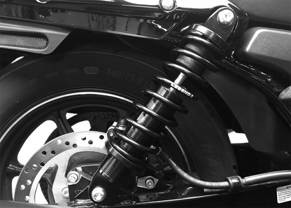 Legend Suspension Revo Street shocks with 13-inch heavy-duty black coil springs for off-road trucks and SUVs.
