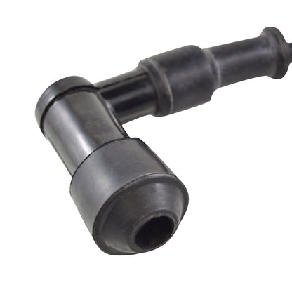 RM STATOR RM07100 spark plug cap for automotive ignition systems, showing the black plastic cap with metal connector.