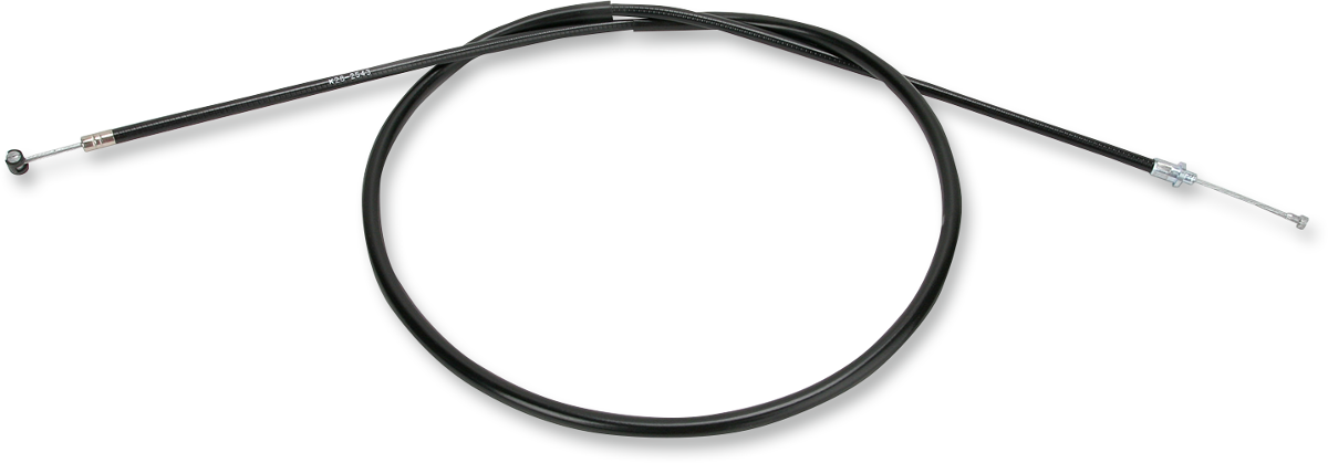 Parts Unlimited vinyl clutch cable for Yamaha motorcycles, featuring durable construction and precise fit for reliable clutch operation.