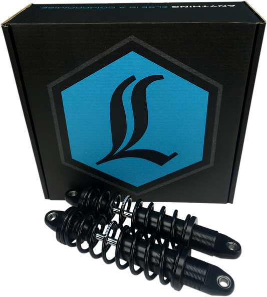 Legend Suspension Revo heavy-duty tri-glide shock absorber, 13-inch black suspension component for off-road vehicles.