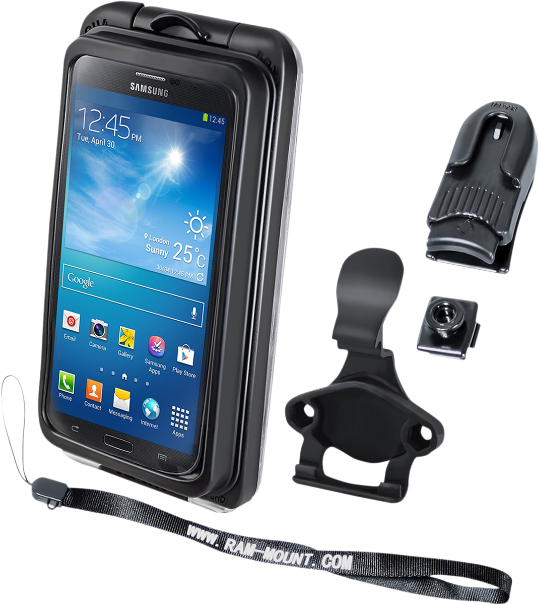 RAM MOUNTS Device Cradle - Aqua Box - iPhone RAM-HOLAQ7-2COU - Howling Moto