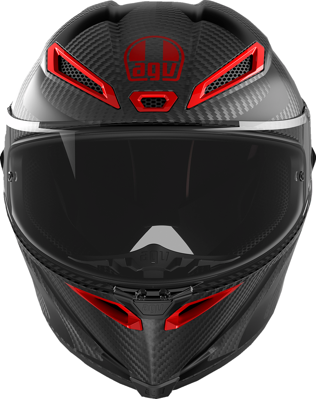 AGV Pista GP RR Intrepido Matte Carbon/Black/Red Helmet XL – Premium Racing Helmet with Advanced Safety and Comfort Features