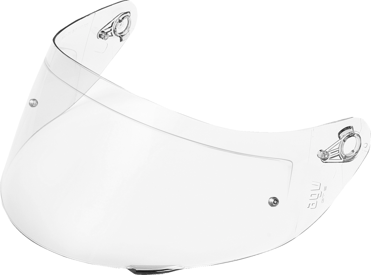 Clear AGV GT7 StreetModular helmet shield with Pinlock® 70 MaxVision for improved visibility and fog resistance.