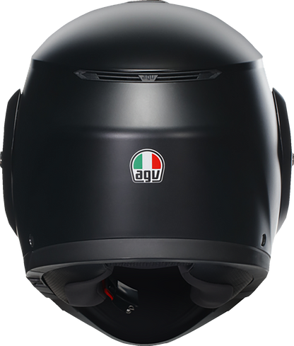 AGV Streetmodular Helmet Mono Matte Black 2XL – Versatile Motorcycle Helmet with Pinlock® 70 and Anti-Scratch Visor