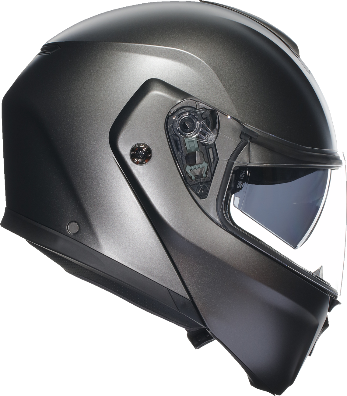 AGV Streetmodular Helmet Mono Matte Gray Small 2118296002009S