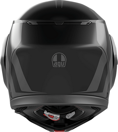 AGV Streetmodular Helmet Resia Matte Black/Gray Medium (Part #2118296002005M)