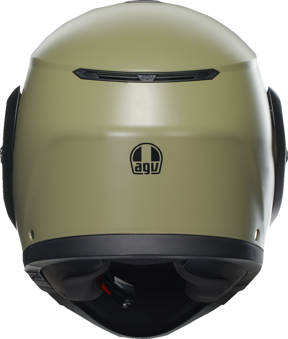 AGV Streetmodular helmet in matte pastel green and black, featuring Pinlock® 70 MaxVision™ visor, size XL, motorcycle safety gear