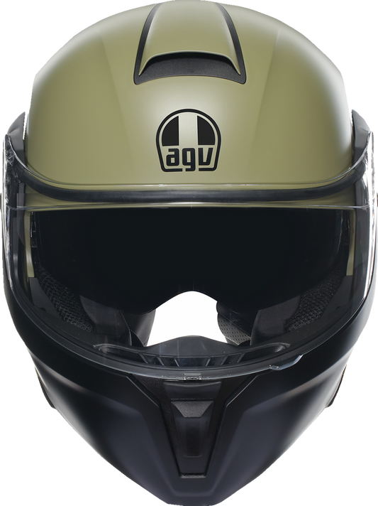 AGV Streetmodular Helmet Mono Matte Pastello Green/Black Small 2118296002010S