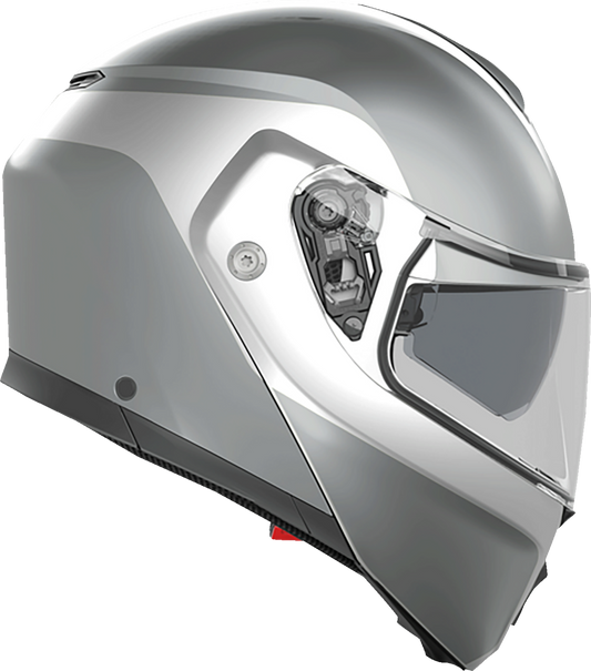 AGV Streetmodular Helmet Levico Double Light Gray Medium 2118296002004M