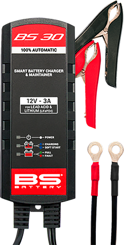BS BATTERY Battery Charger/Maintainer - BS 30 - 12 V - 3 A 700572