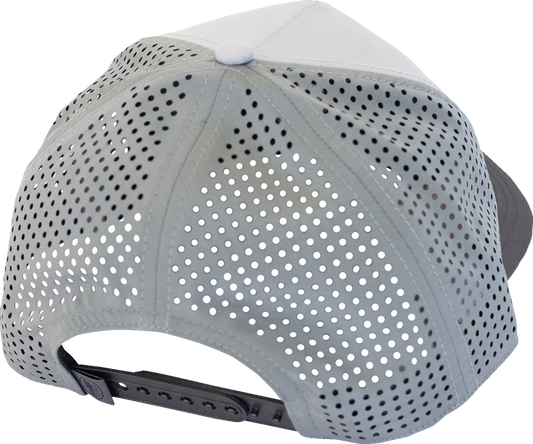 FMF United Hat Gray SU24196905GRY - Stylish and Functional Cap with Air Mesh Sides