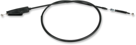 Parts Unlimited black vinyl brake cable for Yamaha motorcycles, featuring durable construction and fitting the model 1M1-26341-00.