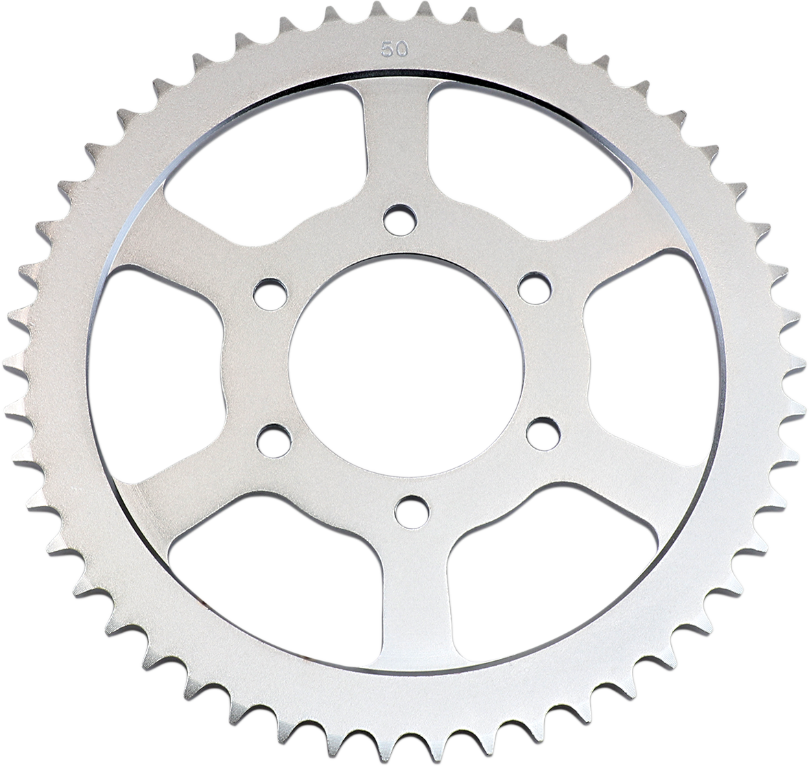 PARTS UNLIMITED 50-tooth rear sprocket for Suzuki with part number 64511-47600, metal gear with teeth visible in the image.
