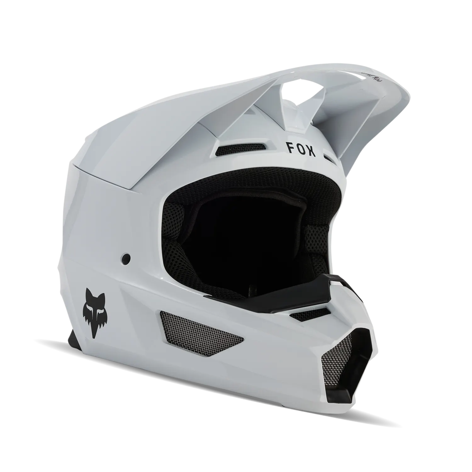 Howling Moto Fox V1 Core MIPS motocross helmet with DOT certification, featuring a sleek design and secure chin strap.