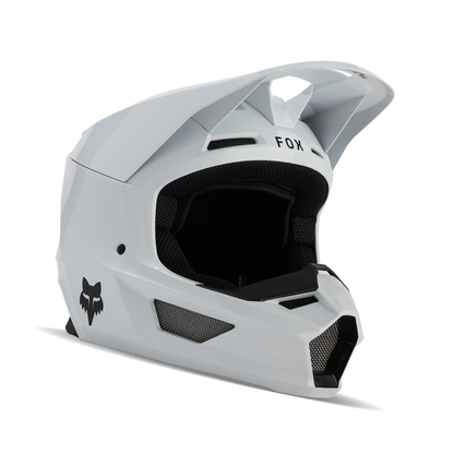 Howling Moto Fox V1 Core MIPS motocross helmet with DOT certification, featuring a sleek design and secure chin strap.