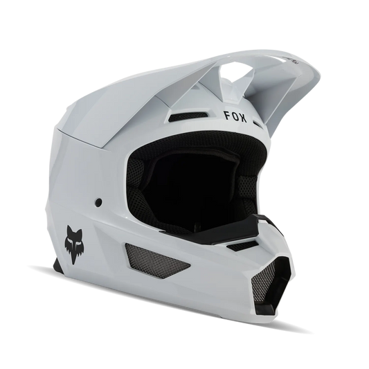 Howling Moto Fox V1 Core MIPS motocross helmet with DOT certification, featuring a sleek design and secure chin strap.