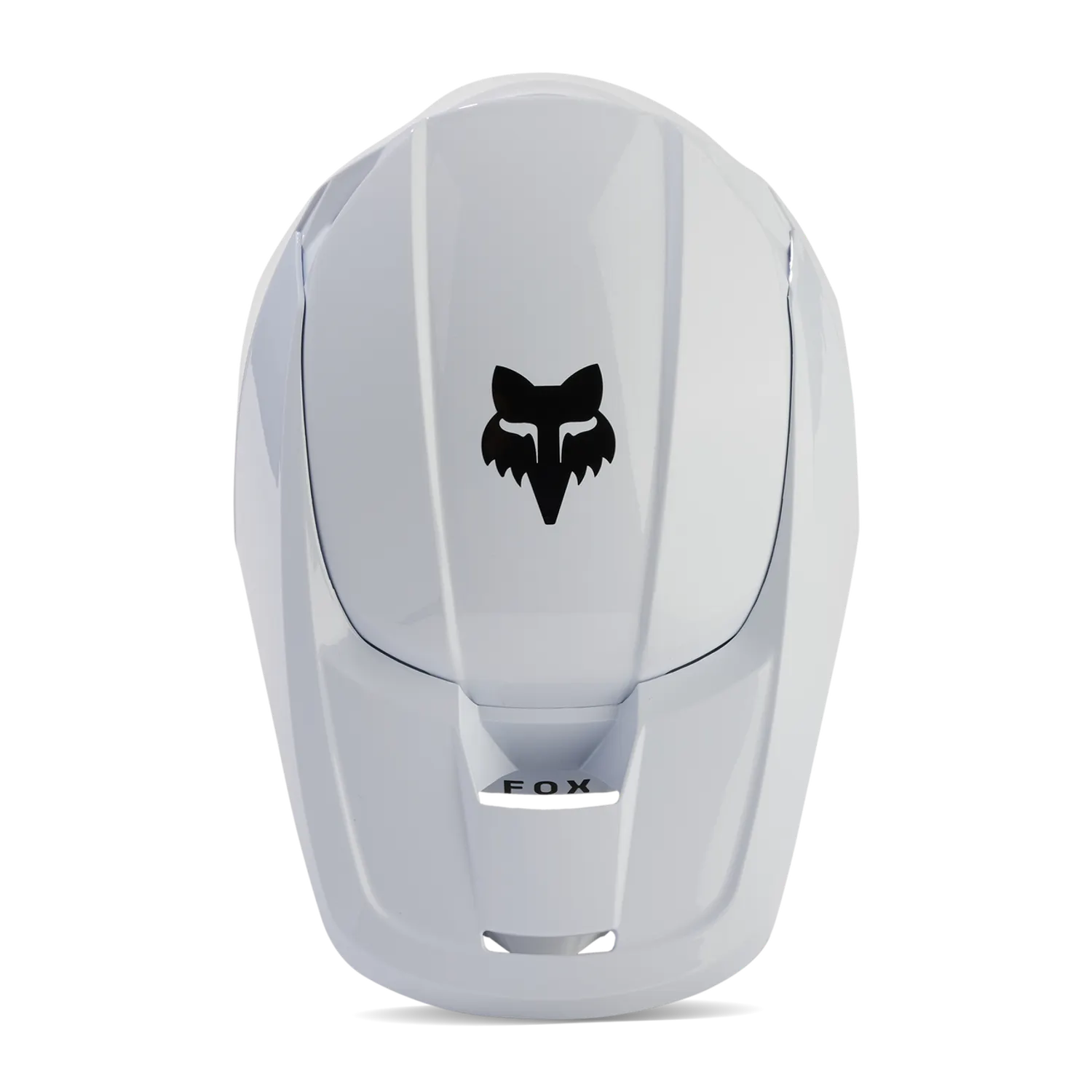 Fox V1 Core MIPS motocross helmet by Howling Moto, DOT certified, with a sleek black design and adjustable chin strap.