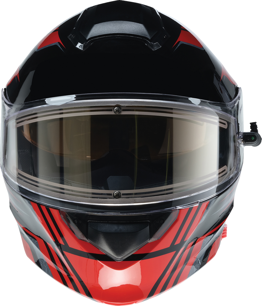 Z1R, Z1R Solaris 2.0 Helmet First Tracks Electric Dual Pane Shield Black/Red XS - Part 0120-0825