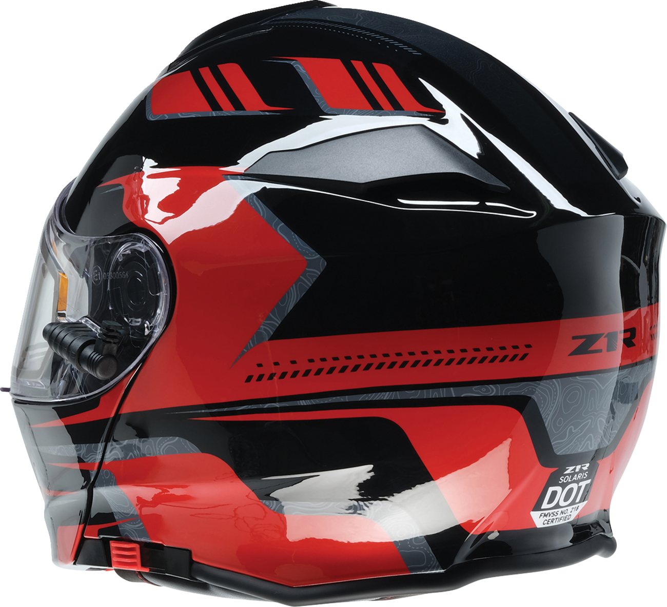Z1R, Z1R Solaris 2.0 Helmet First Tracks Electric Dual Pane with Amber Sun Visor - Large by Z1R Part 0120-0828