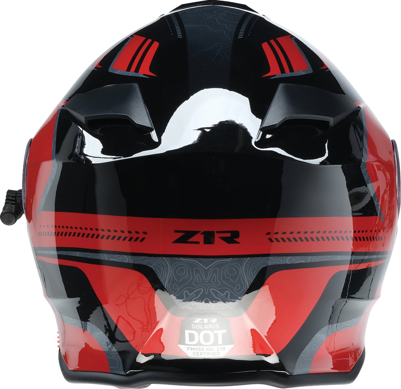 Z1R, Z1R Solaris 2.0 Helmet First Tracks Electric Dual Pane with Amber Sun Visor - Large by Z1R Part 0120-0828