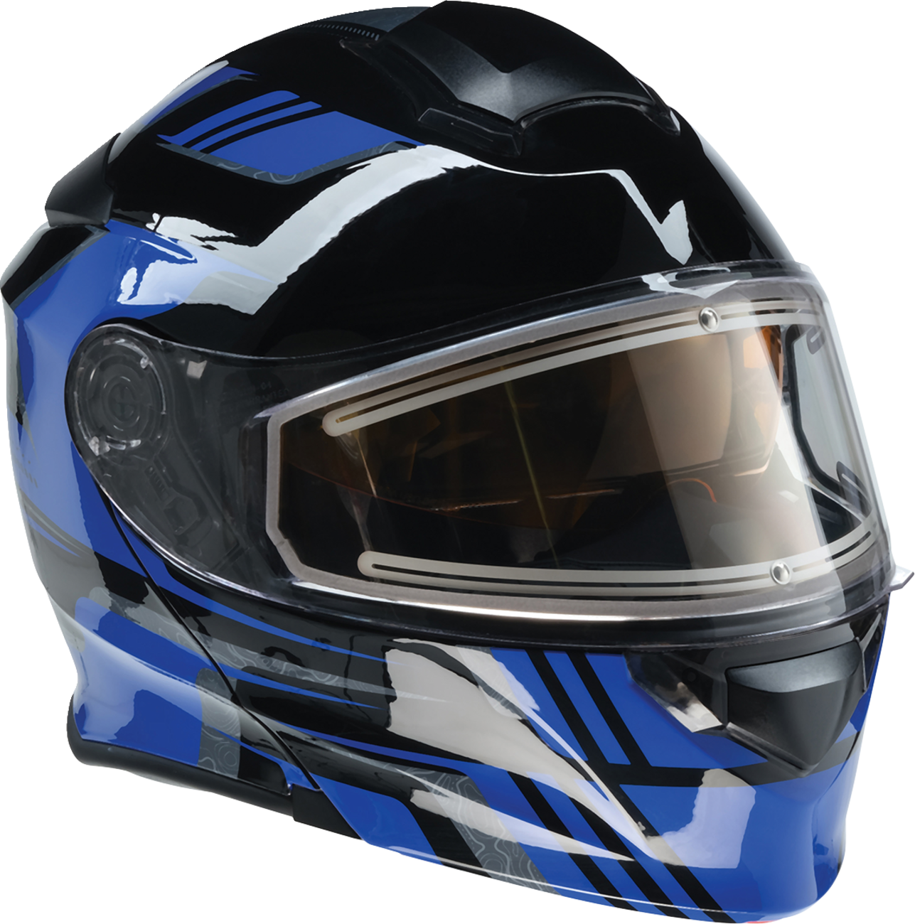 Z1R Solaris 2.0 helmet in 2XL size featuring electric dual-pane visor, black design with reflective accents.