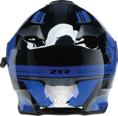 Z1R Solaris 2.0 Electric Dual Pane Helmet in 2XL, with sleek design and clear visor, designed for motorcycle riding protection.