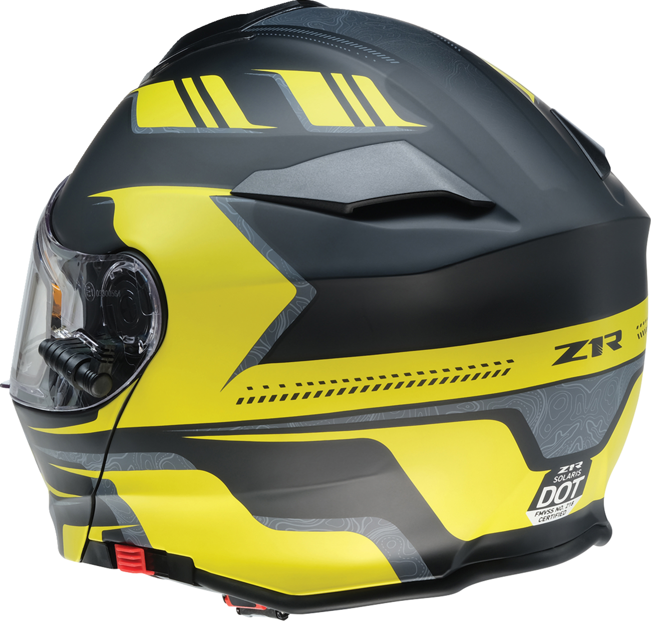 Z1R, Z1R Solaris 2.0 Helmet - First Tracks Electric Dual Pane Shield - Black/Hi-Viz, Medium (Part #0120-0839)
