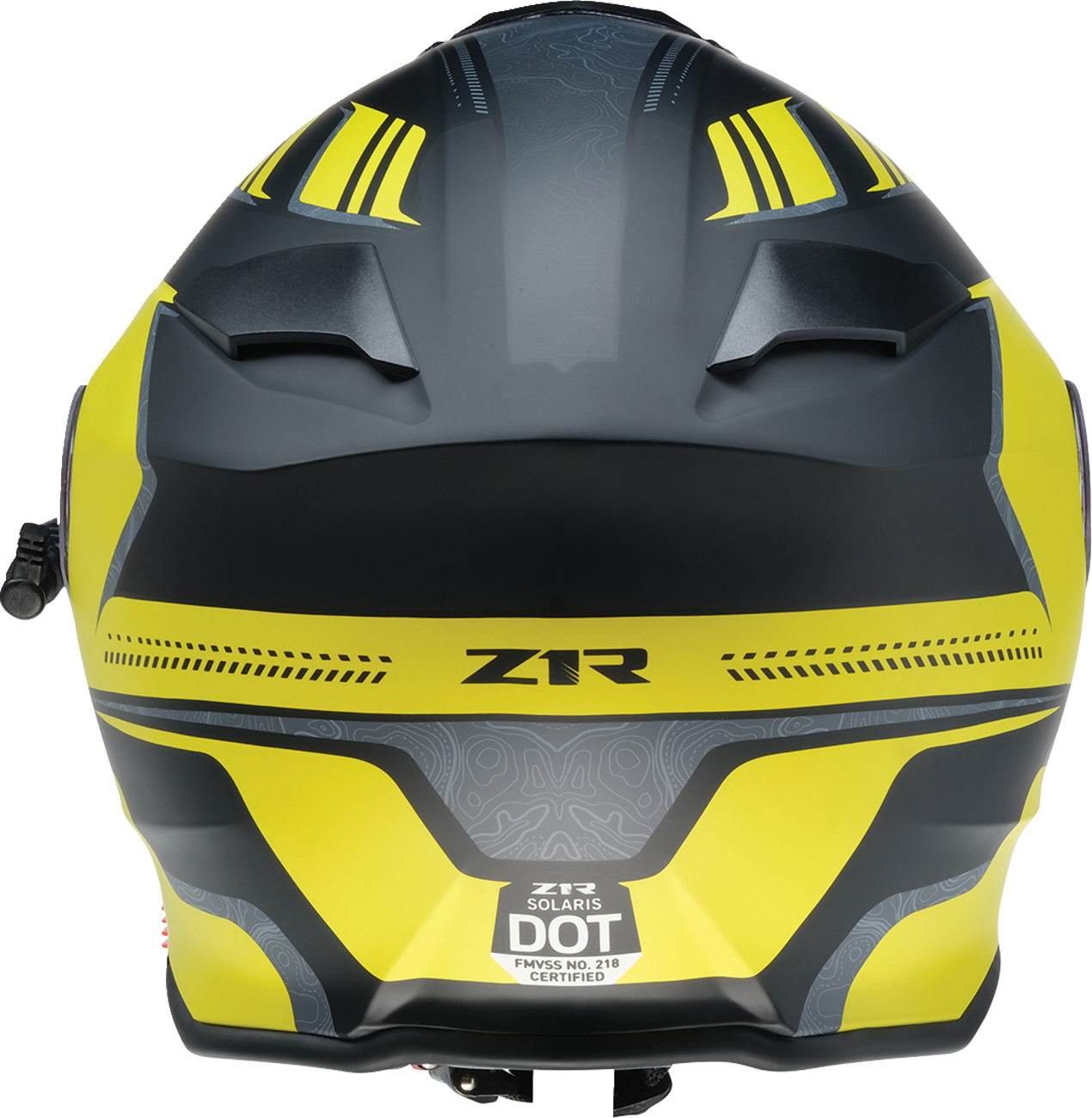 Z1R, Z1R Solaris 2.0 Helmet - First Tracks Electric Dual Pane Shield - Black/Hi-Viz, Medium (Part #0120-0839)