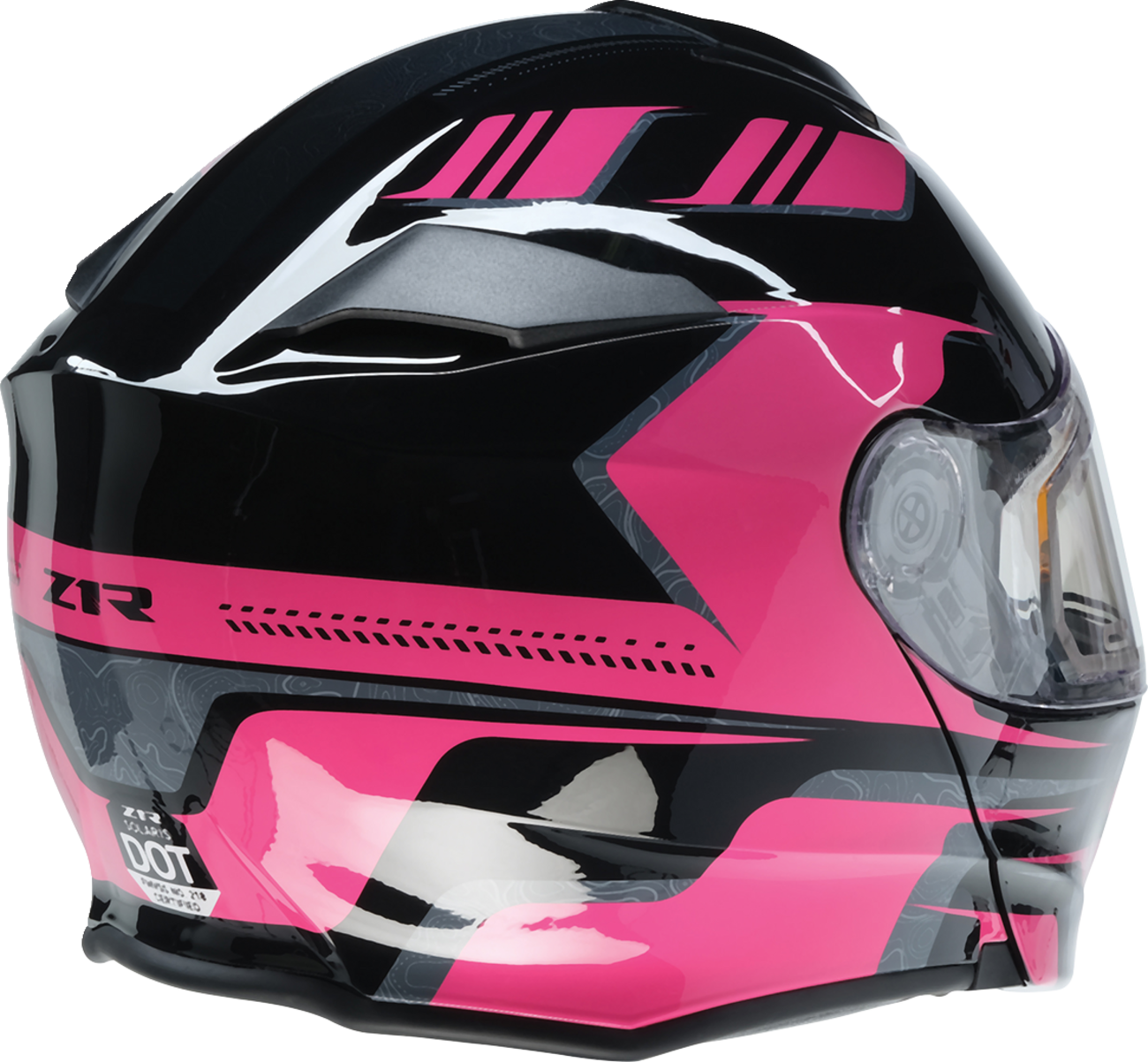 Z1R, Z1R Solaris 2.0 Helmet - First Tracks Electric Dual Pane Shield with Amber Sun Visor - Medium