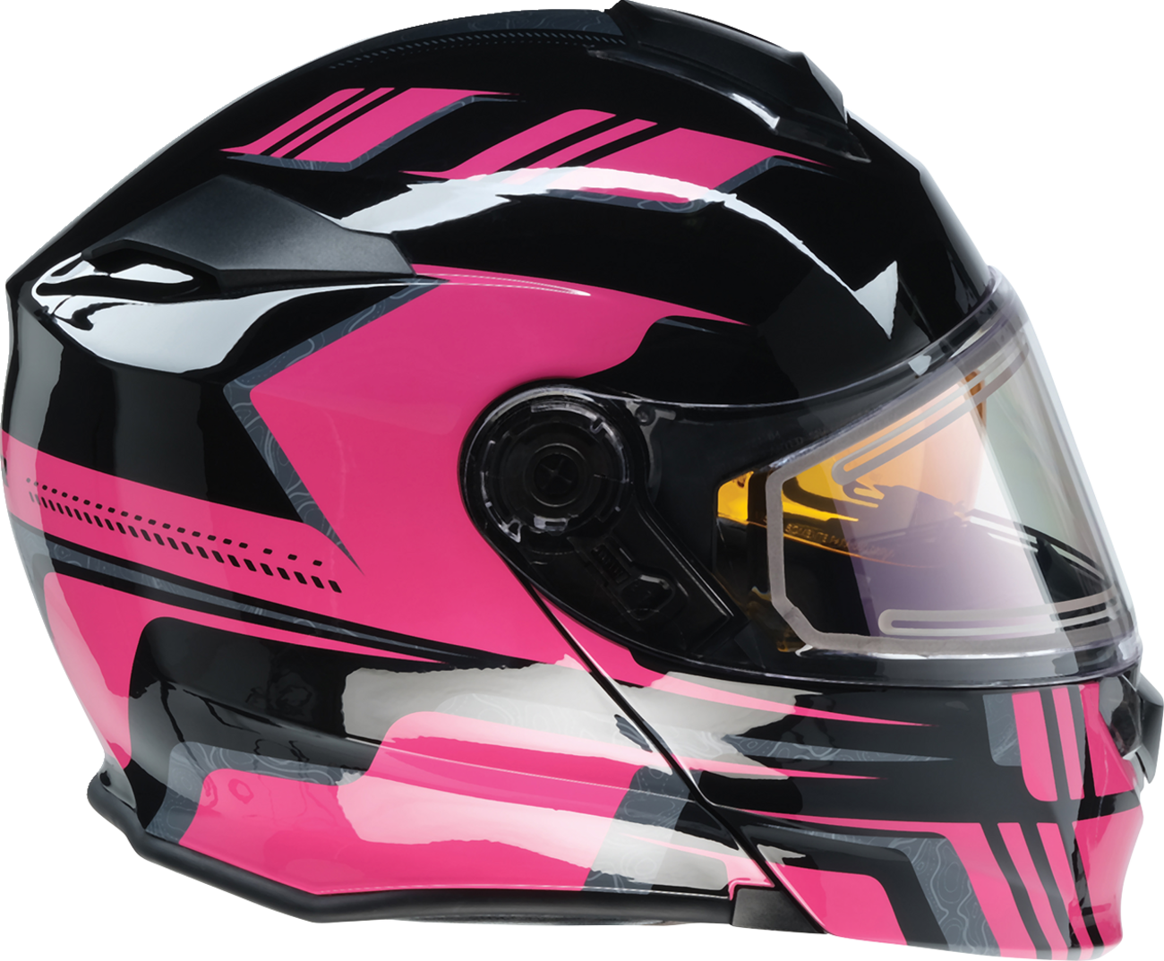 Z1R, Z1R Solaris 2.0 Helmet - First Tracks Electric Dual Pane Shield with Amber Sun Visor - Medium