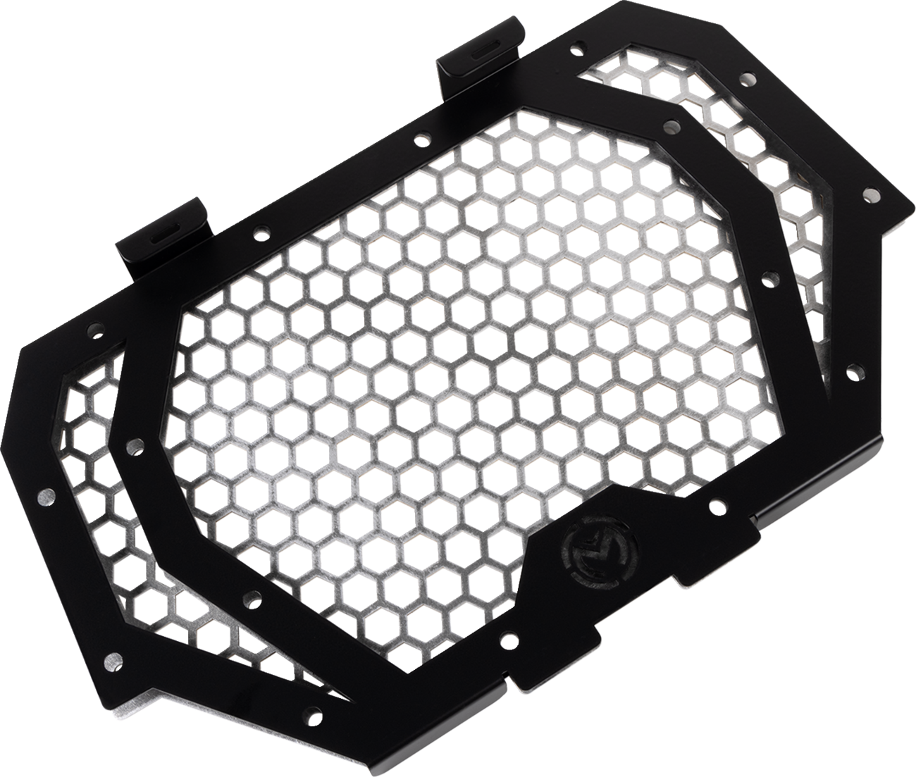 MOOSE OFFROAD front grille for Polaris RZR 900/1000, designed for rugged off-road use, part number 100-1374-PU.