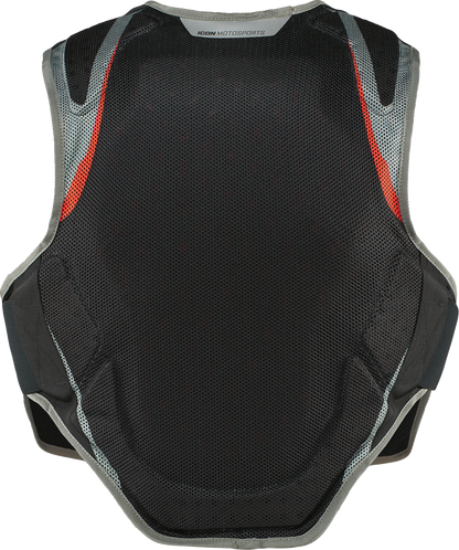 Bill's Exhausts ICON Softcore™ Vest Megabolt Black 3XL/4XL features a black vest with softcore fabric and Megabolt branding.