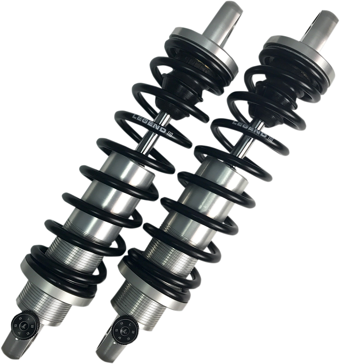 LEGEND SUSPENSION, Legend Suspension REVO-A Shocks 13-Inch Clear Anodized - Standard by Legend Suspension Part 1310-1618