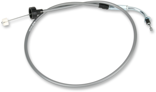 Parts Unlimited vinyl covered throttle cable for Yamaha motorcycles, model years 1969-1973, part #248-26311-00.