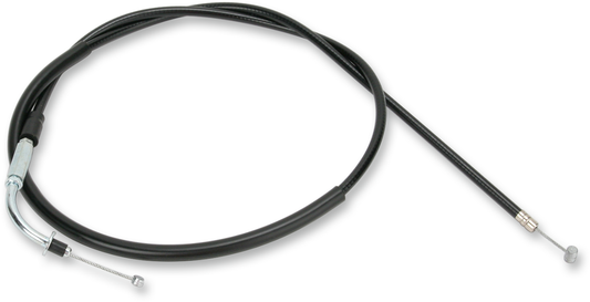 Parts Unlimited vinyl-covered throttle cable for Yamaha XS 1978-1982 motorcycle, part number 3H3-26311-00, with protective covering visible.