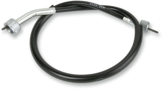 Parts Unlimited tachometer cable for Audi XJ, part number 4G0-83560-00, shown with detailed connectors and durable construction.