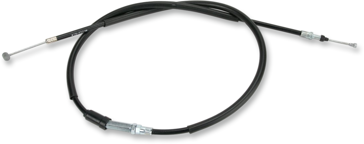 Parts Unlimited vinyl clutch cable for Honda, durable and flexible, with clear wiring and connectors, designed for motorcycle clutch system.