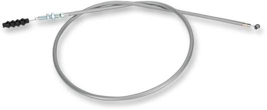 Parts Unlimited vinyl clutch cable for Honda motorcycles, part number 22870-110-000, with a black vinyl coating and metal connectors.