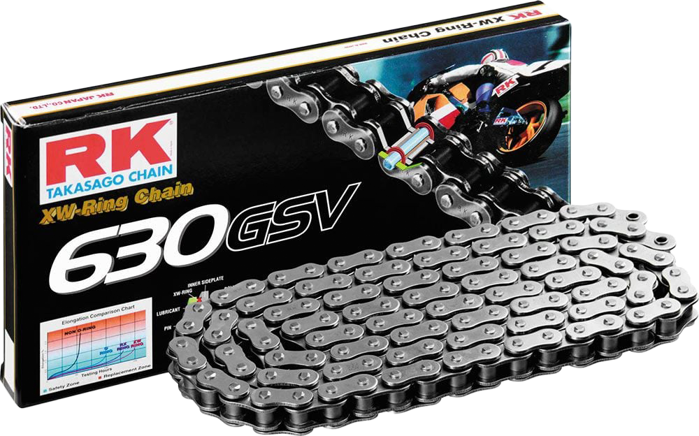 RK EXCEL, RK EXCEL 630GSV Drive Chain 630 X 100 for Vintage Motorcycles - OEM Replacement