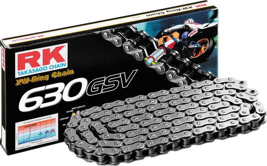 RK EXCEL, RK EXCEL 630GSV Drive Chain 630 X 100 for Vintage Motorcycles - OEM Replacement