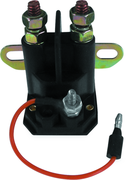 QuadBoss Polaris 300 2x4 starter solenoid and relay part 463740, showing the electrical component with wiring terminals.