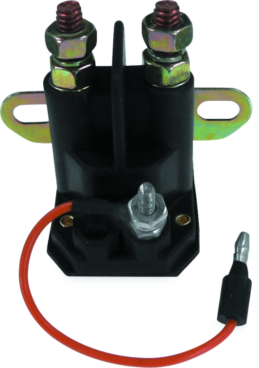 QuadBoss Polaris 300 2x4 starter solenoid and relay part 463740, showing the electrical component with wiring terminals.