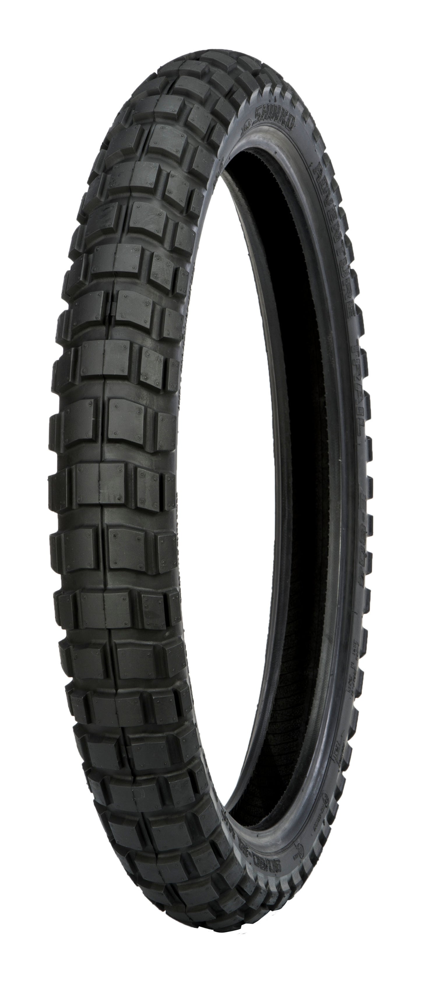 SHINKO, Shinko Tire 804 Dual Sport Front 110/80B19 59Q with Reflective Sidewall Technology