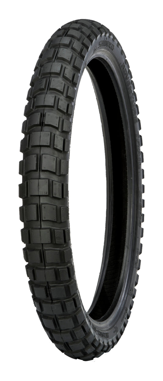 SHINKO, Shinko Tire 804 Dual Sport Front 110/80B19 59Q with Reflective Sidewall Technology