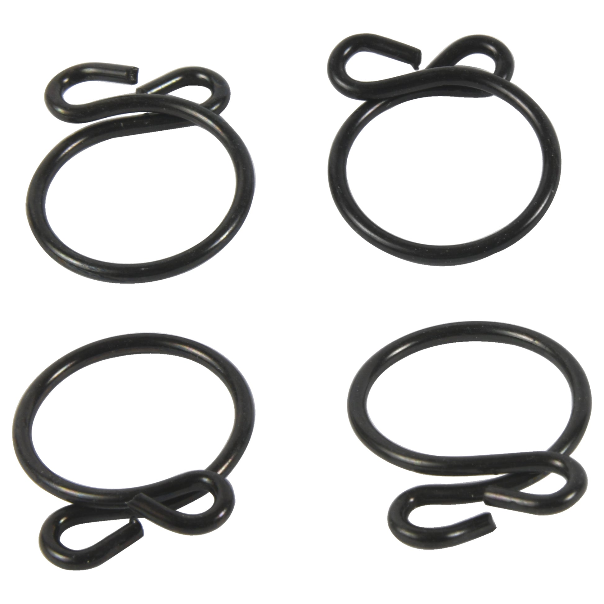 All Balls FS00047 Hose Clamps Refill Kit with four reusable clamps for secure hose connections in automotive and motorcycle applications.