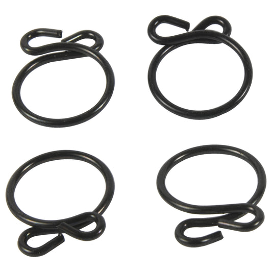 All Balls FS00047 Hose Clamps Refill Kit with four reusable clamps for secure hose connections in automotive and motorcycle applications.