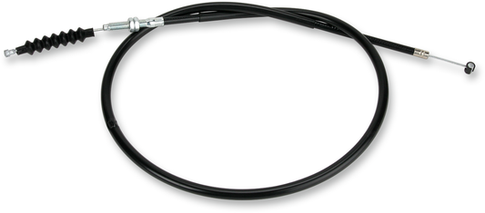 Parts Unlimited vinyl clutch cable for Honda motorcycles, model 22870-383-830, showing a black cable with protective vinyl coating.