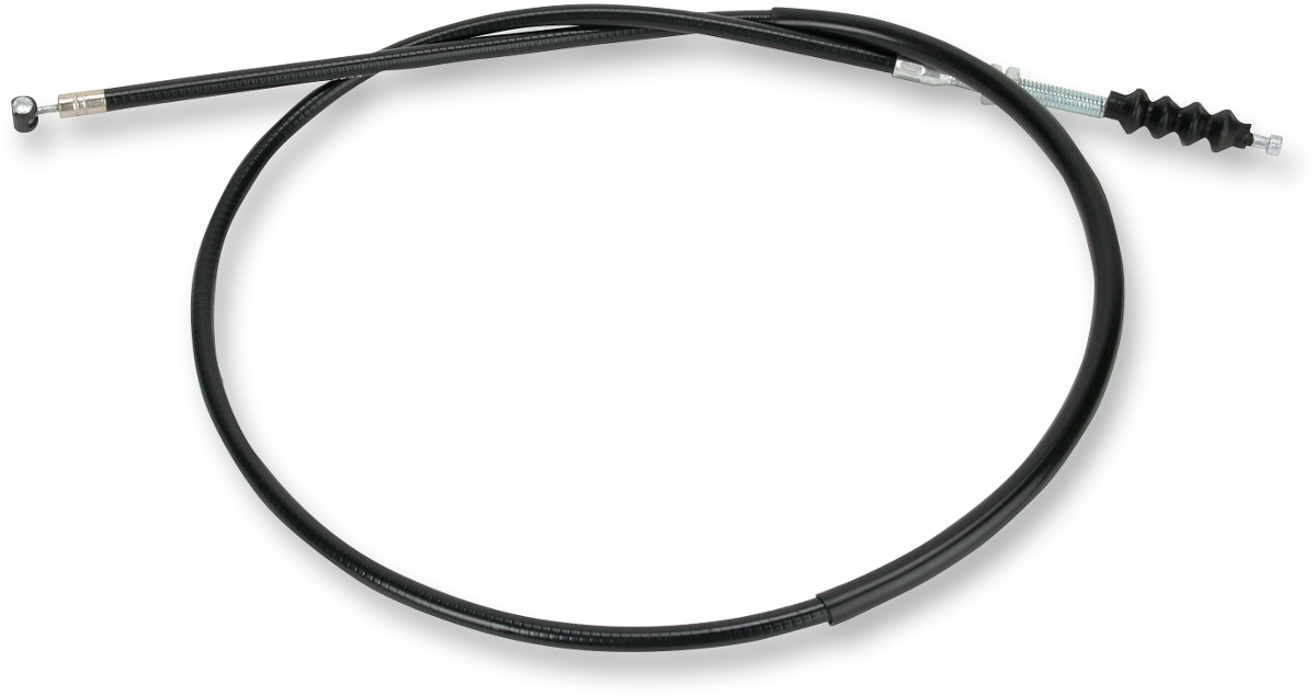 Parts Unlimited black vinyl brake cable for Honda motorcycles, part number 45450-286-010, with visible cable and fittings.