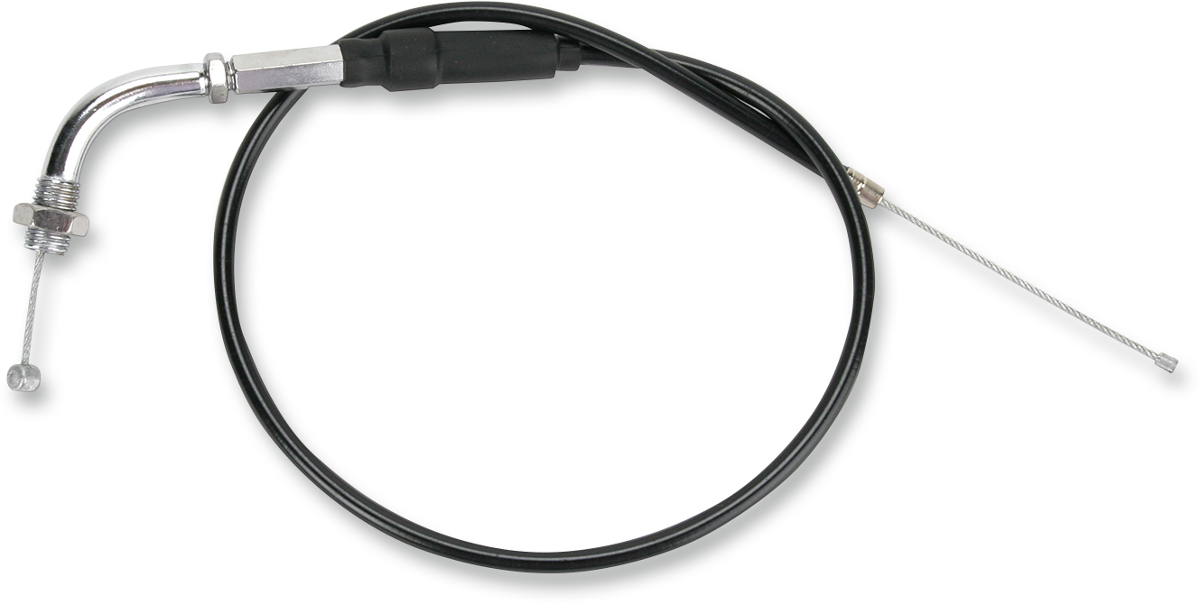 Parts Unlimited vinyl-covered throttle cable for 1979-1985 Z50R mini bike, part #17910-181-770, with visible cable and connectors.